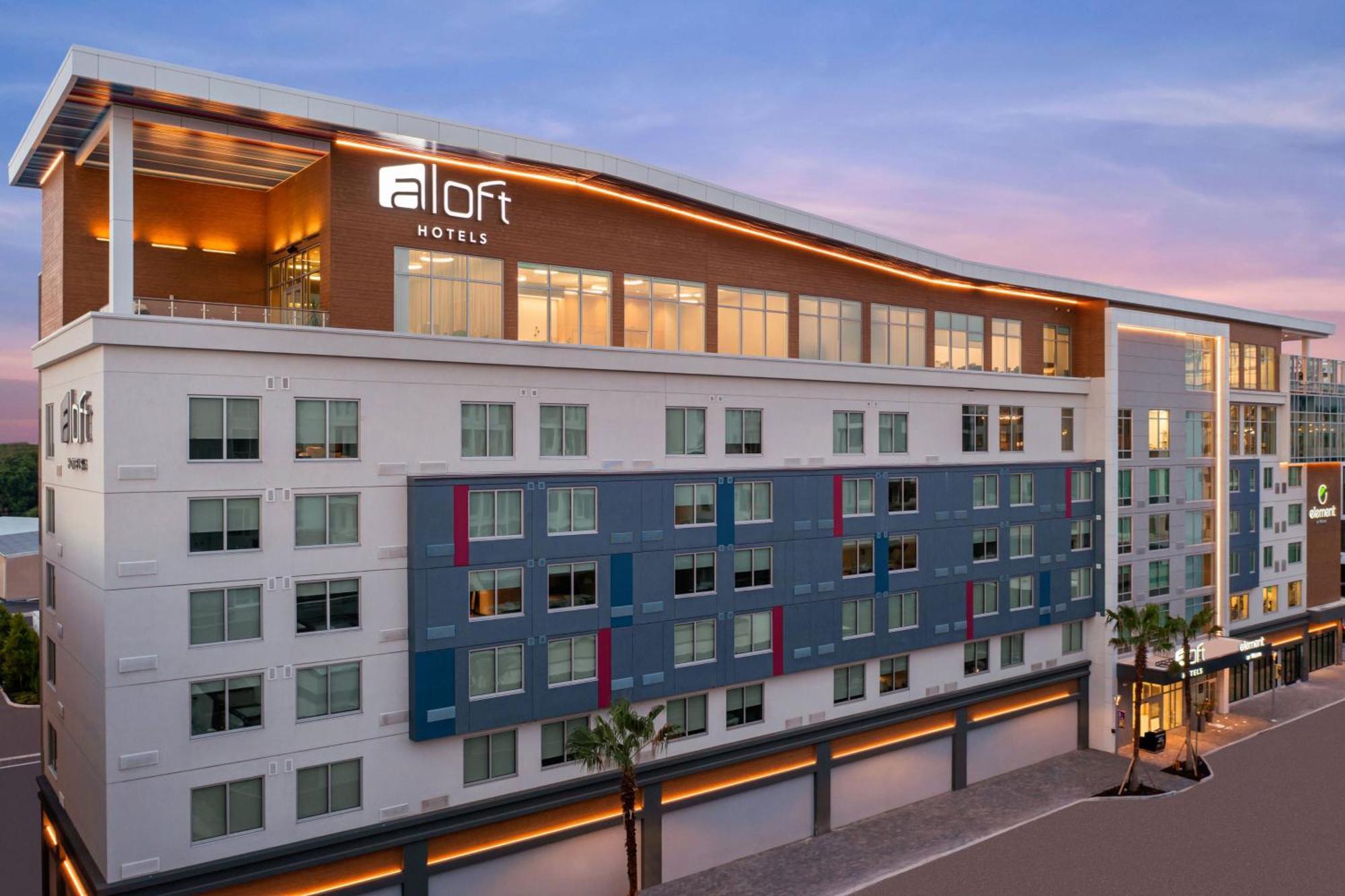 Aloft Tampa Midtown Hotel Bagian luar foto